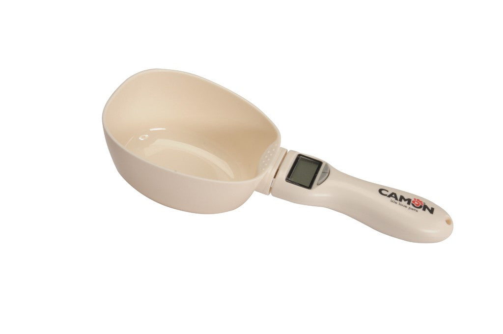Cucchiaio dosatore elettronico Camon per alimenti in ABS per cani e gatti Cucchiaio dosatore elettronico Camon per alimenti in ABS per cani e gatti